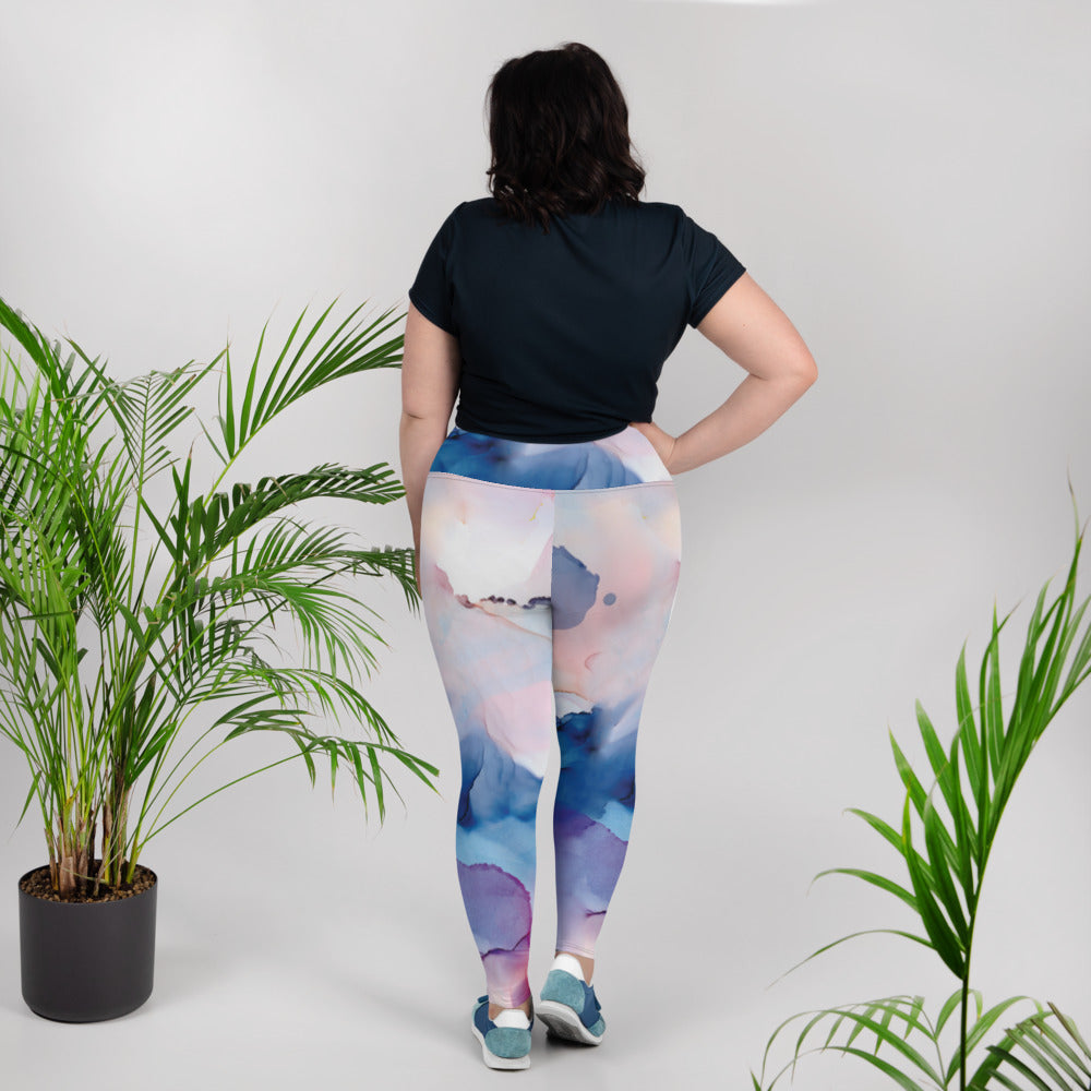 SUPA All-Over Print Plus Size Leggings