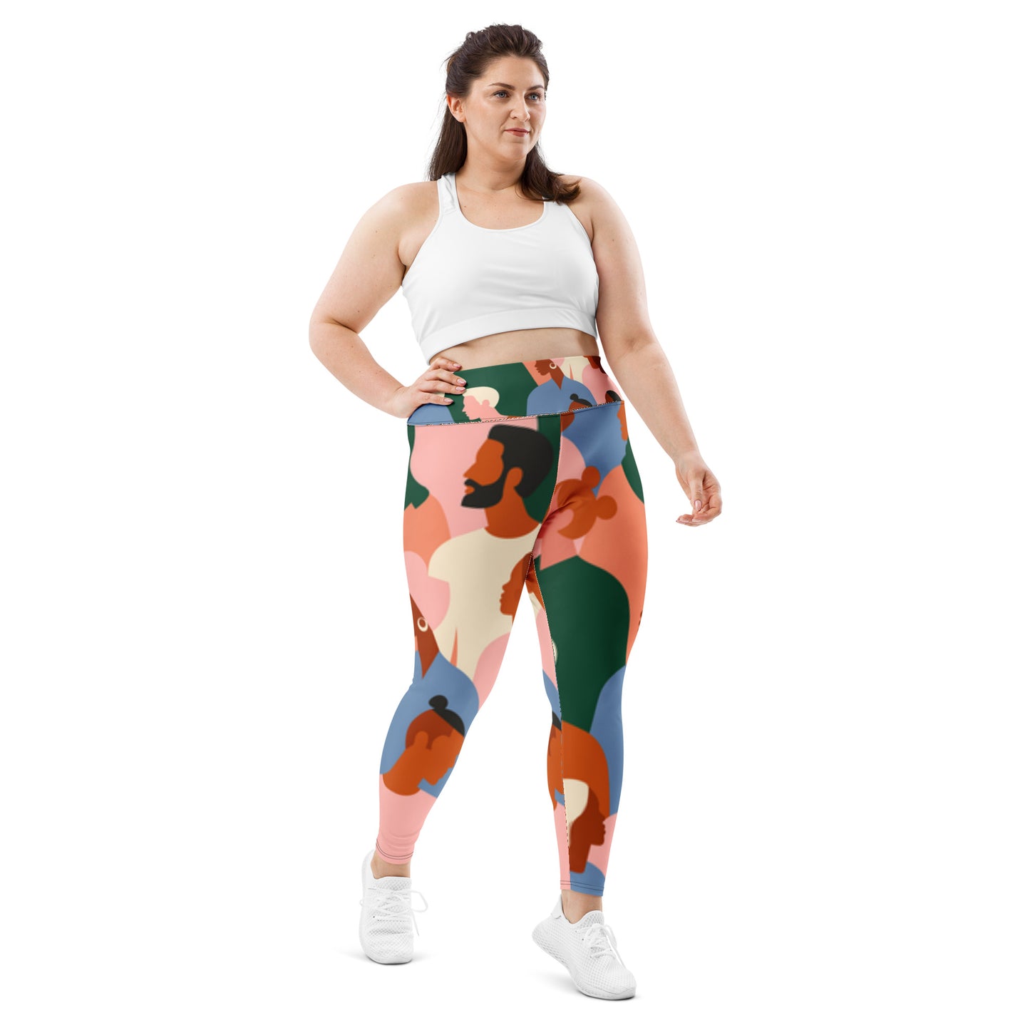SUPA All-Over Print Plus Size Leggings