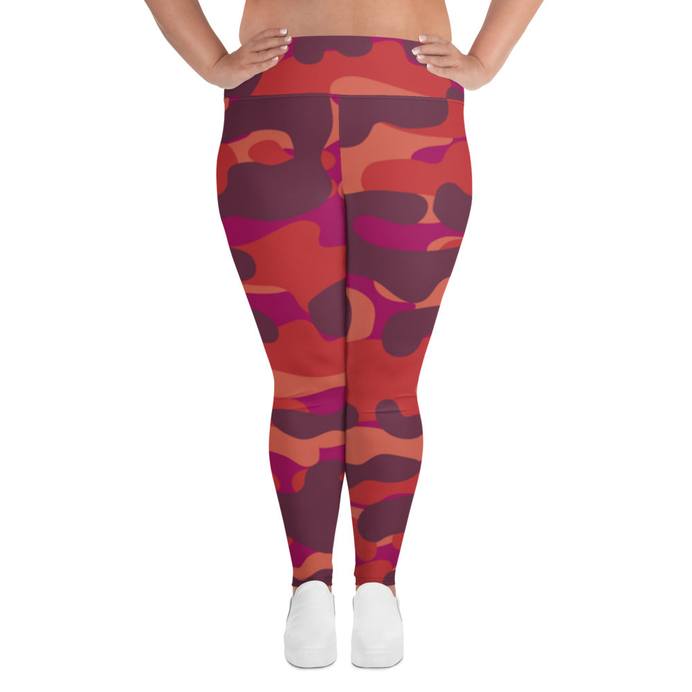 SUPA All-Over Print Plus Size Leggings