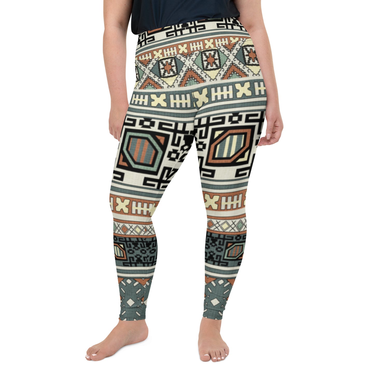 SUPA All-Over Print Plus Size Leggings