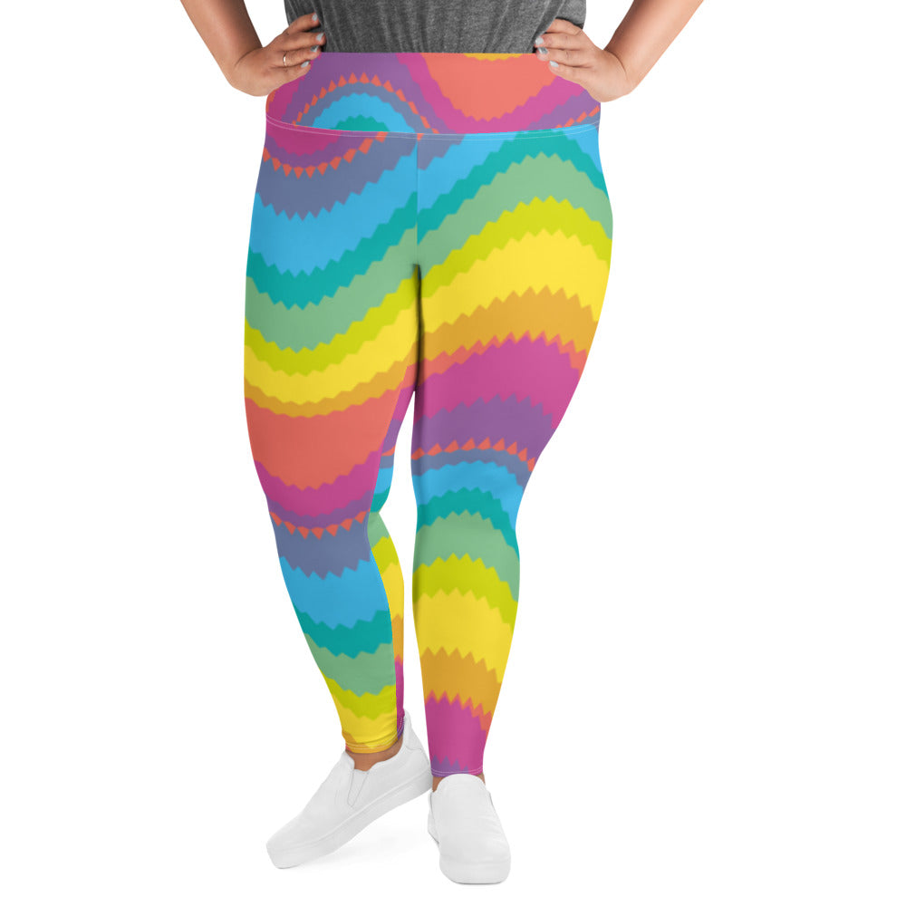 SUPA All-Over Print Plus Size Leggings