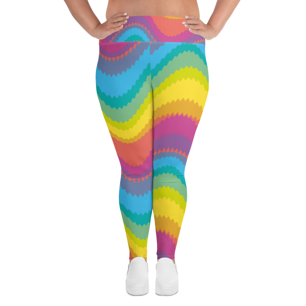SUPA All-Over Print Plus Size Leggings