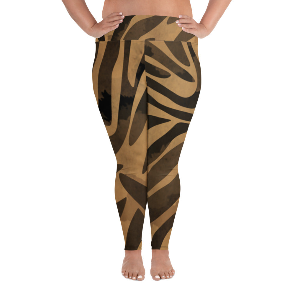 SUPA All-Over Print Plus Size Leggings