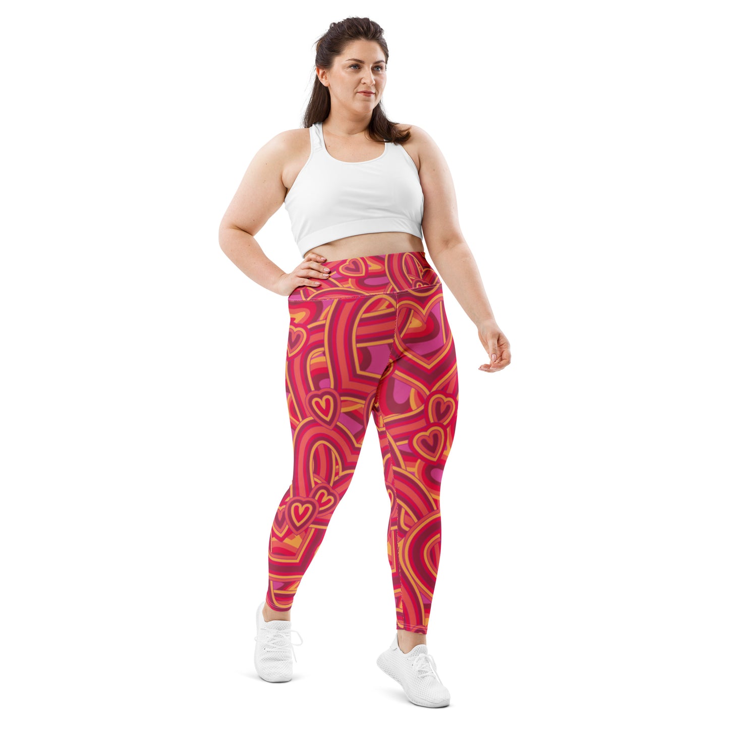 SUPA All-Over Print Plus Size Leggings
