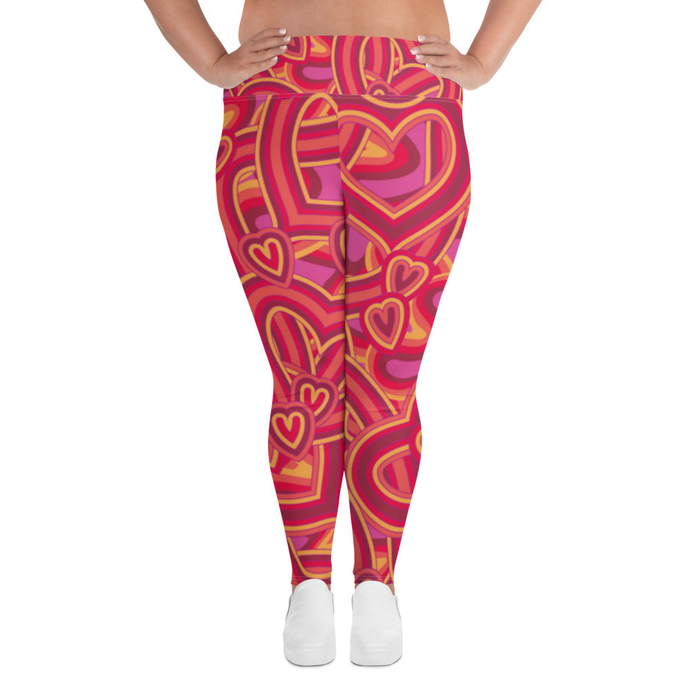 SUPA All-Over Print Plus Size Leggings