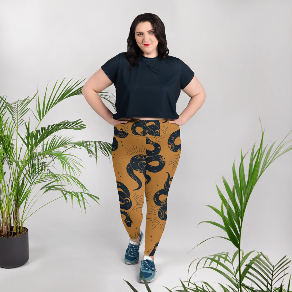 SUPA All-Over Print Plus Size Leggings