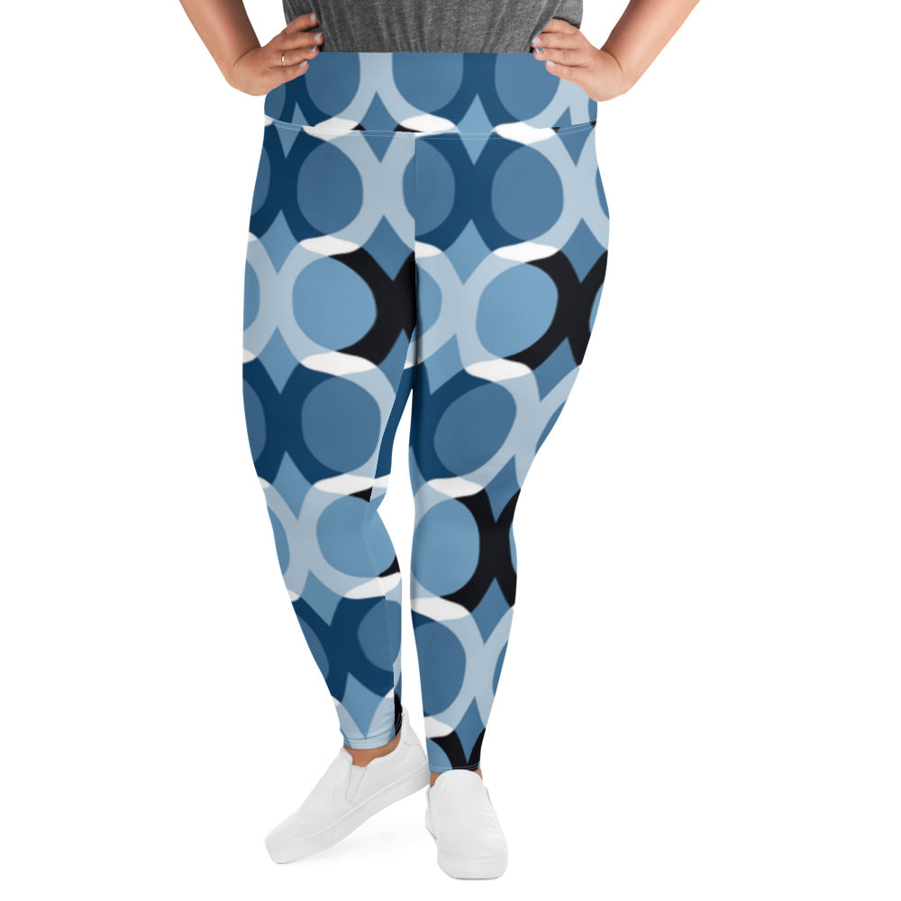 supa All-Over Print Plus Size Leggings