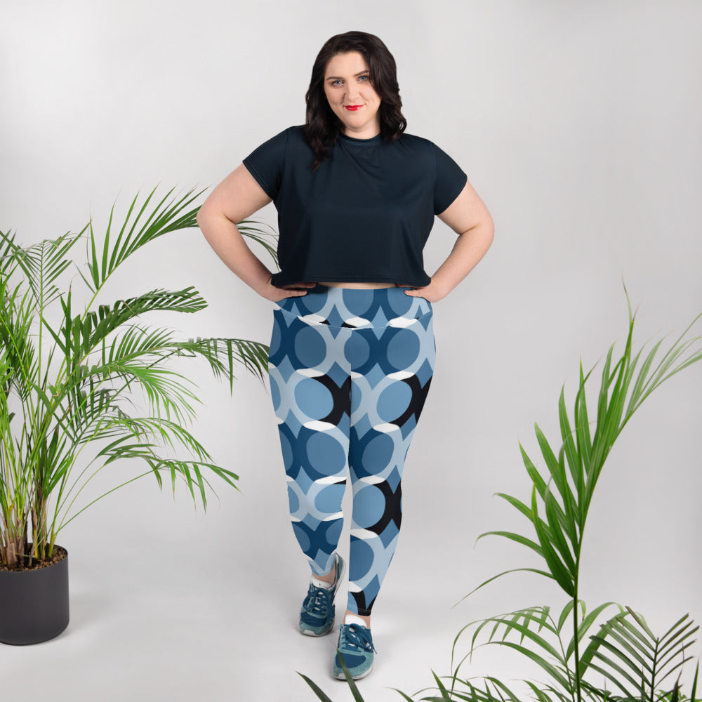 supa All-Over Print Plus Size Leggings