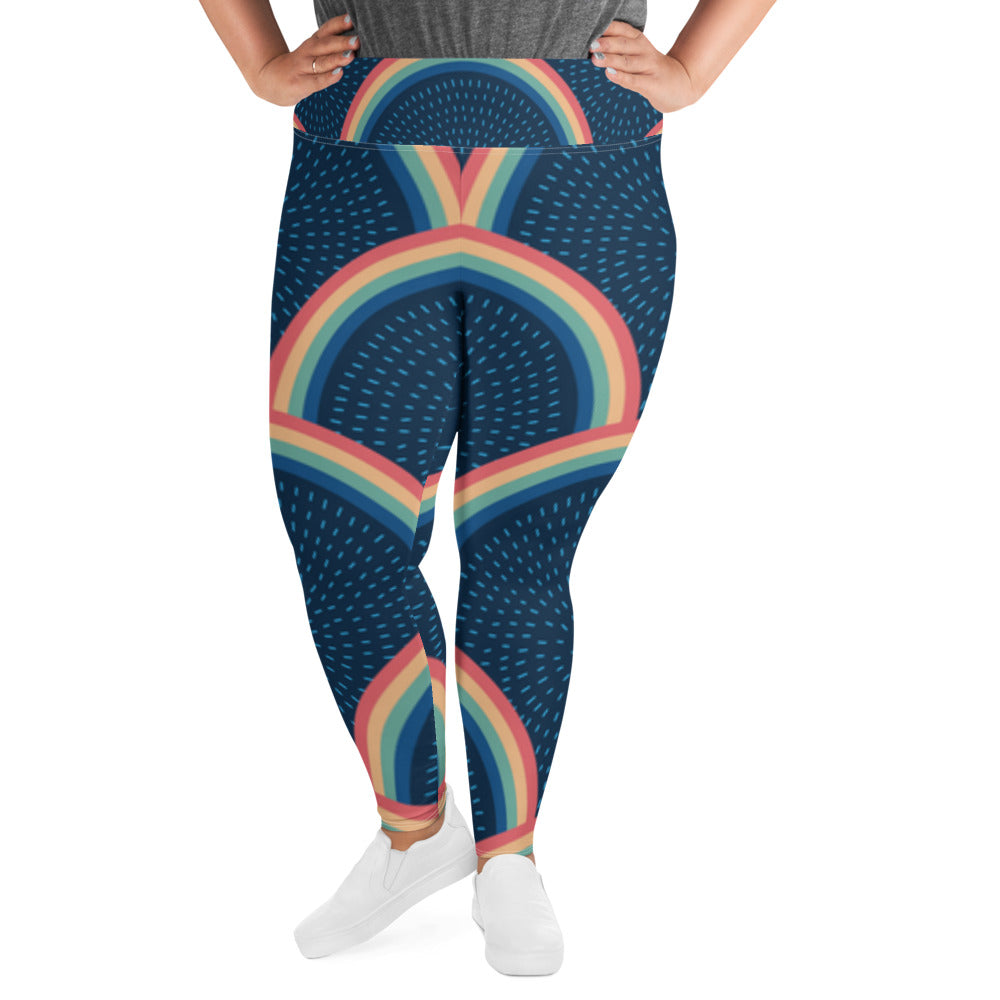 SUPA All-Over Print Plus Size Leggings