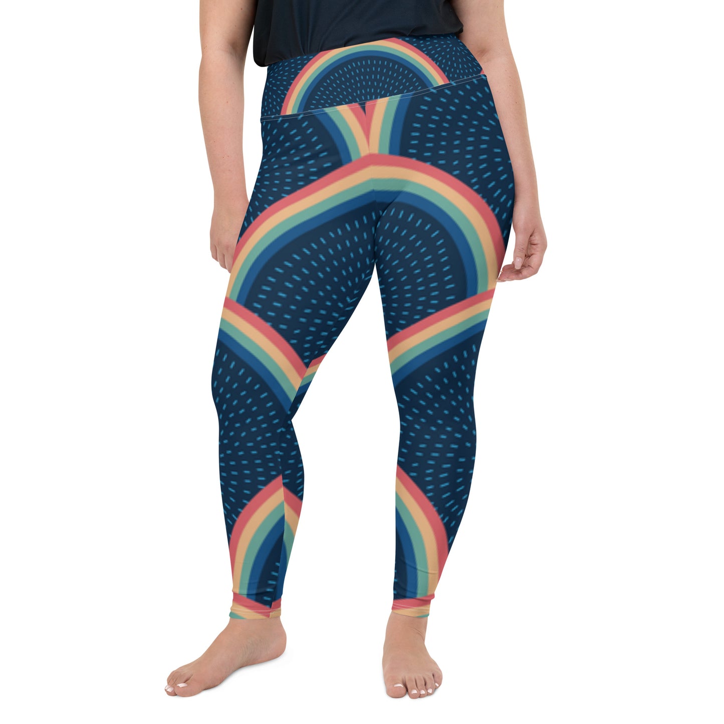 SUPA All-Over Print Plus Size Leggings