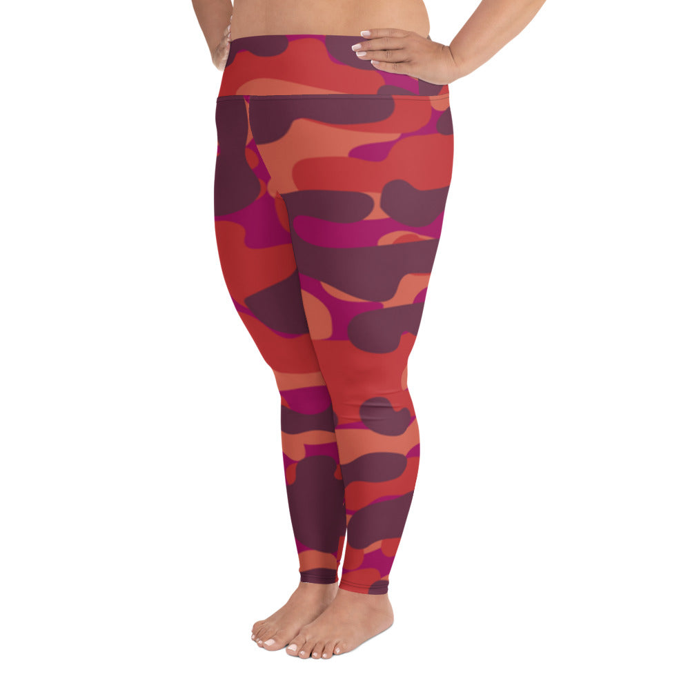 SUPA All-Over Print Plus Size Leggings