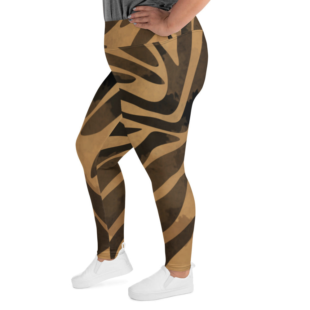 SUPA All-Over Print Plus Size Leggings