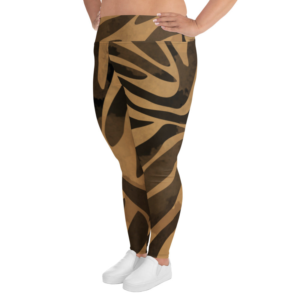 SUPA All-Over Print Plus Size Leggings