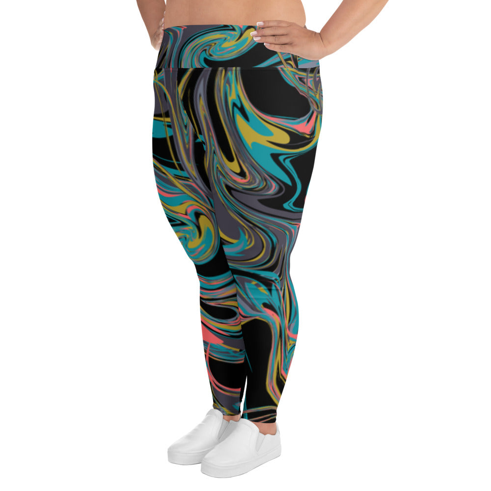 SUPA All-Over Print Plus Size Leggings