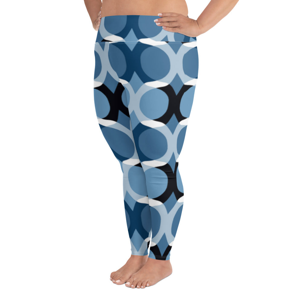 supa All-Over Print Plus Size Leggings