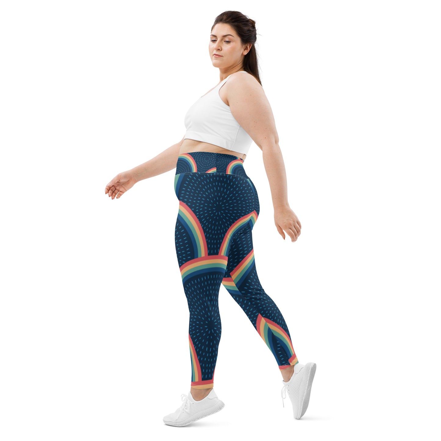 SUPA All-Over Print Plus Size Leggings