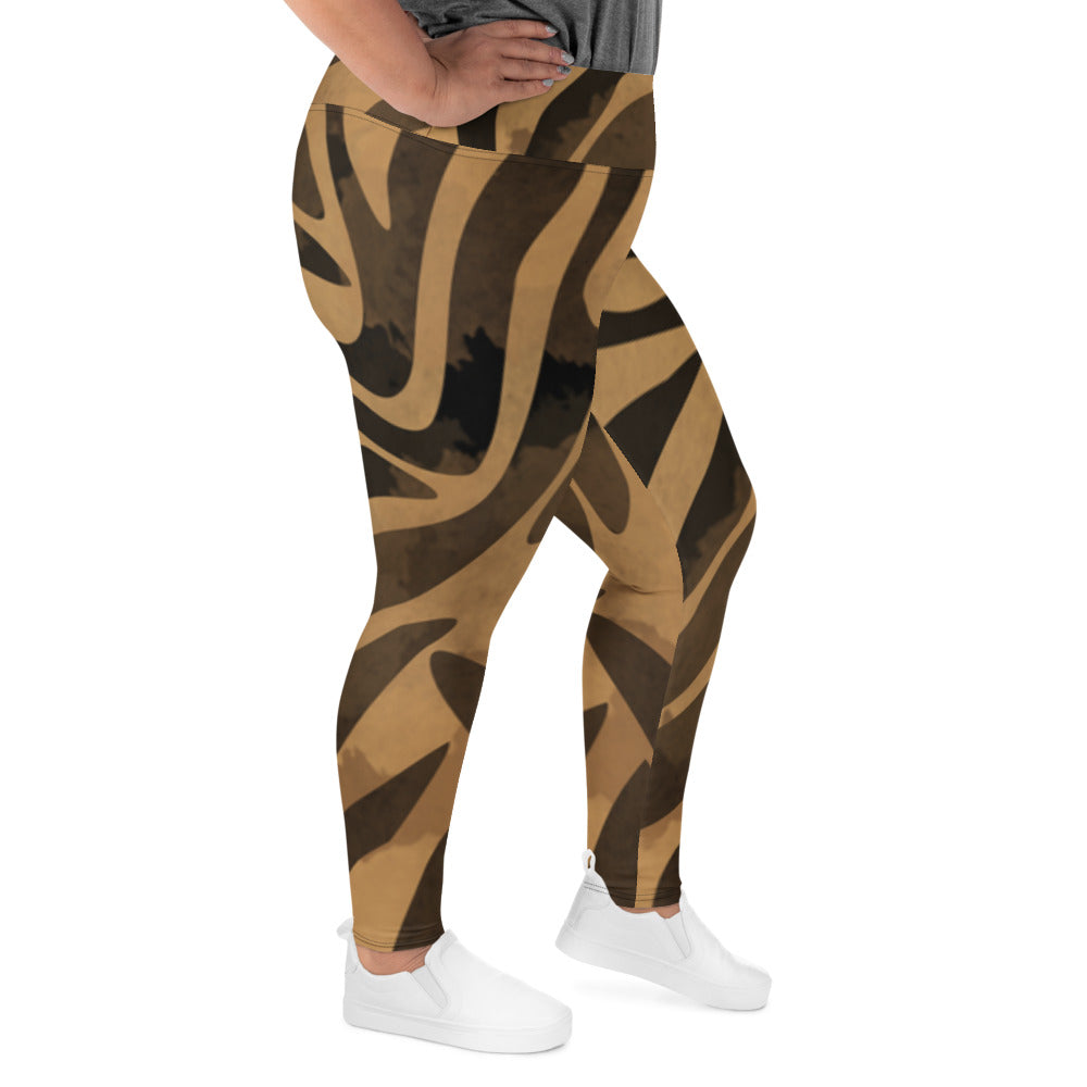 SUPA All-Over Print Plus Size Leggings
