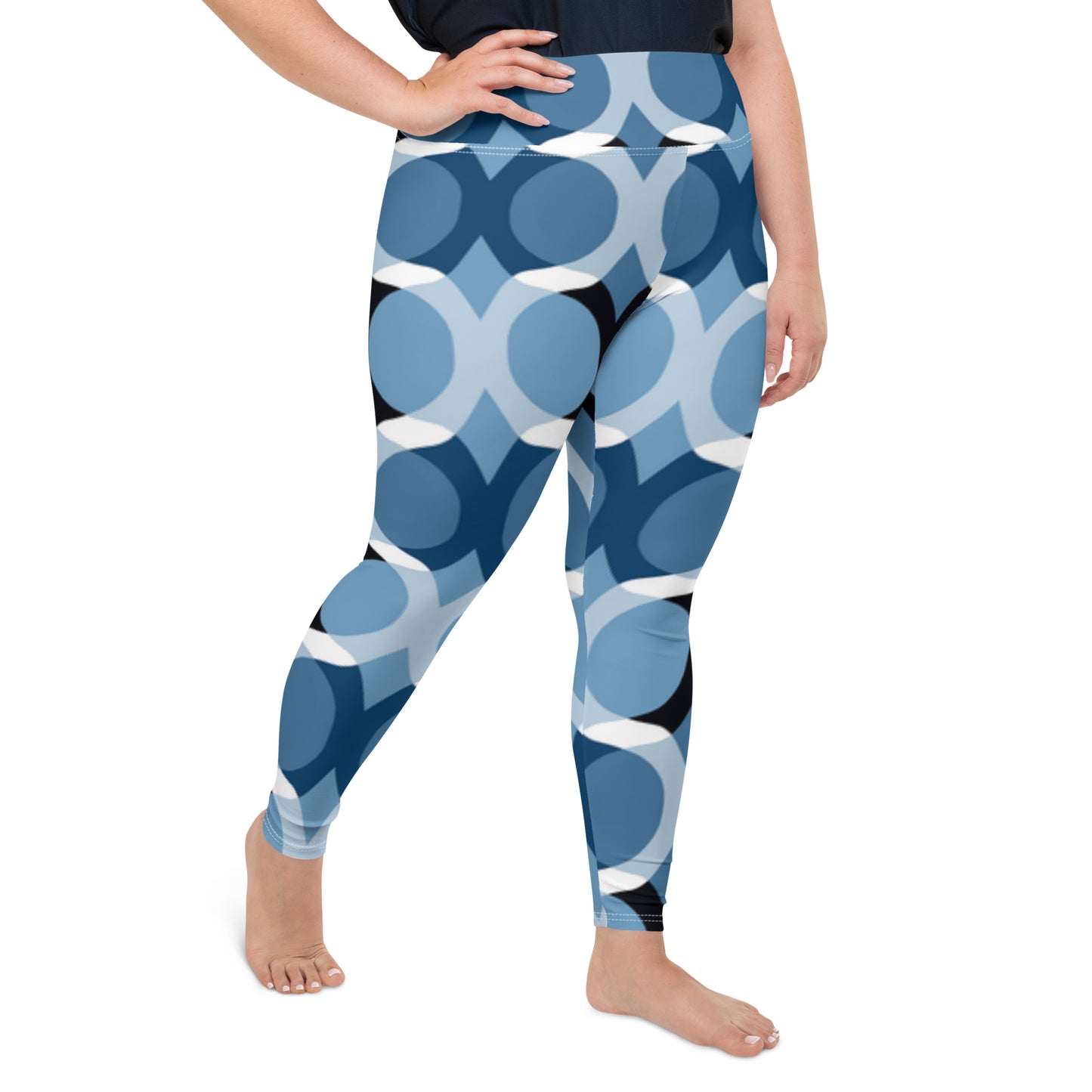 supa All-Over Print Plus Size Leggings