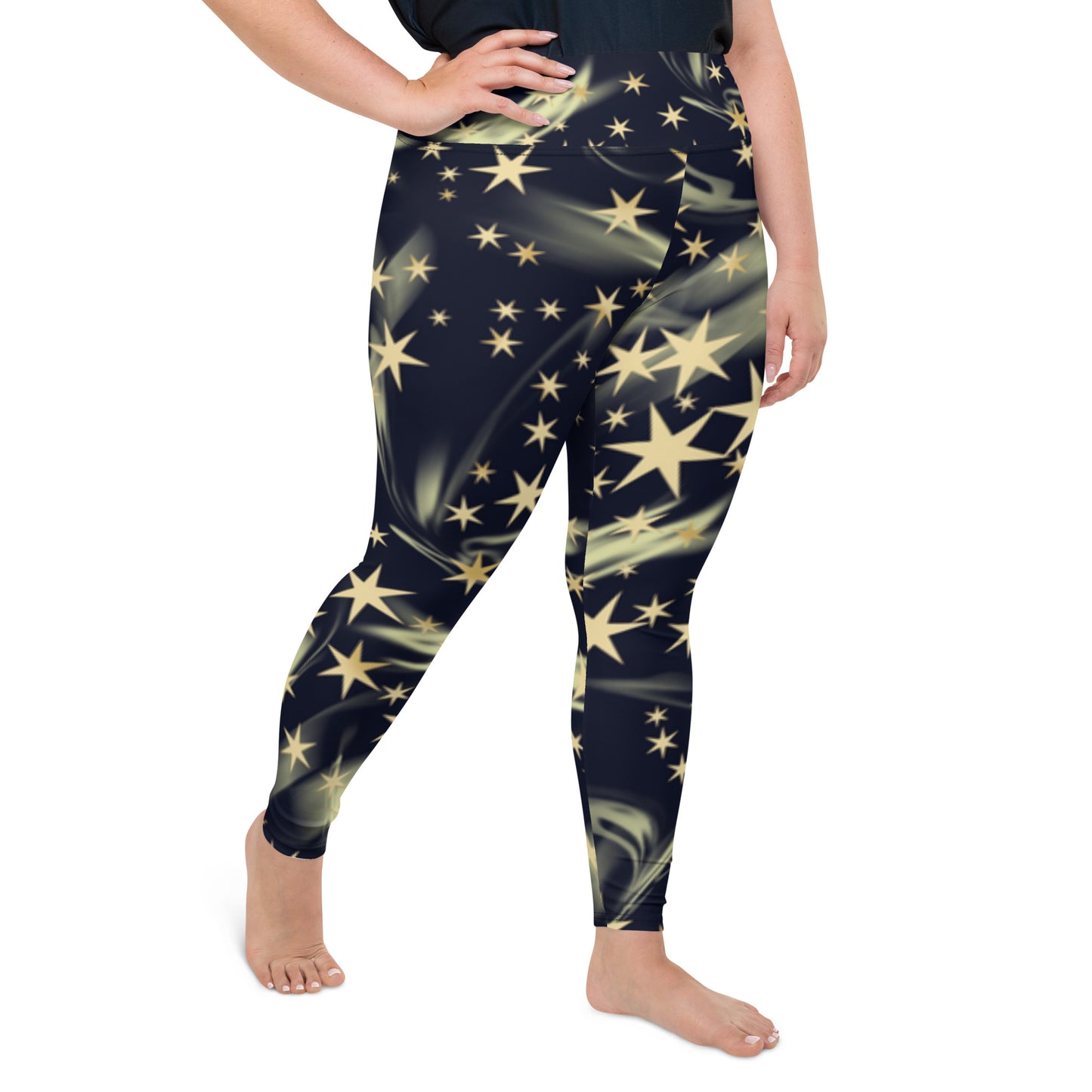 SUPA All-Over Print Plus Size Leggings