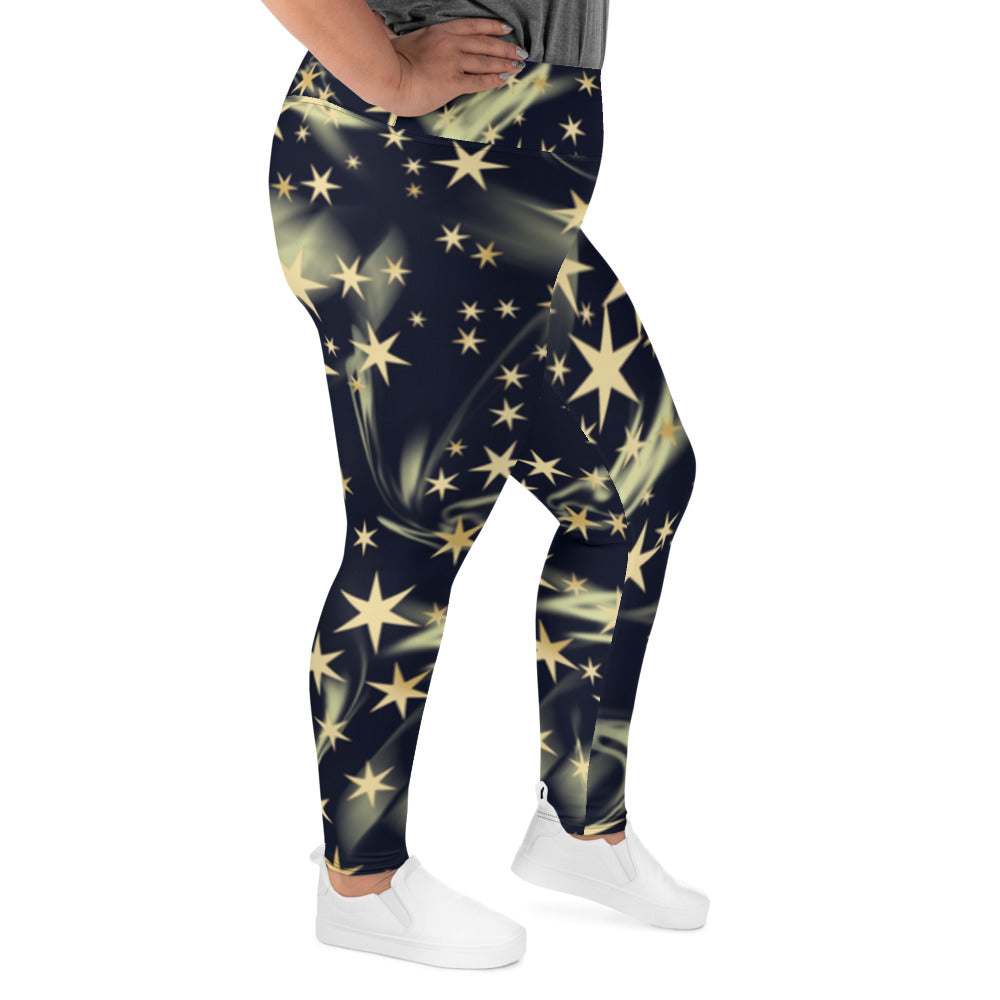 SUPA All-Over Print Plus Size Leggings