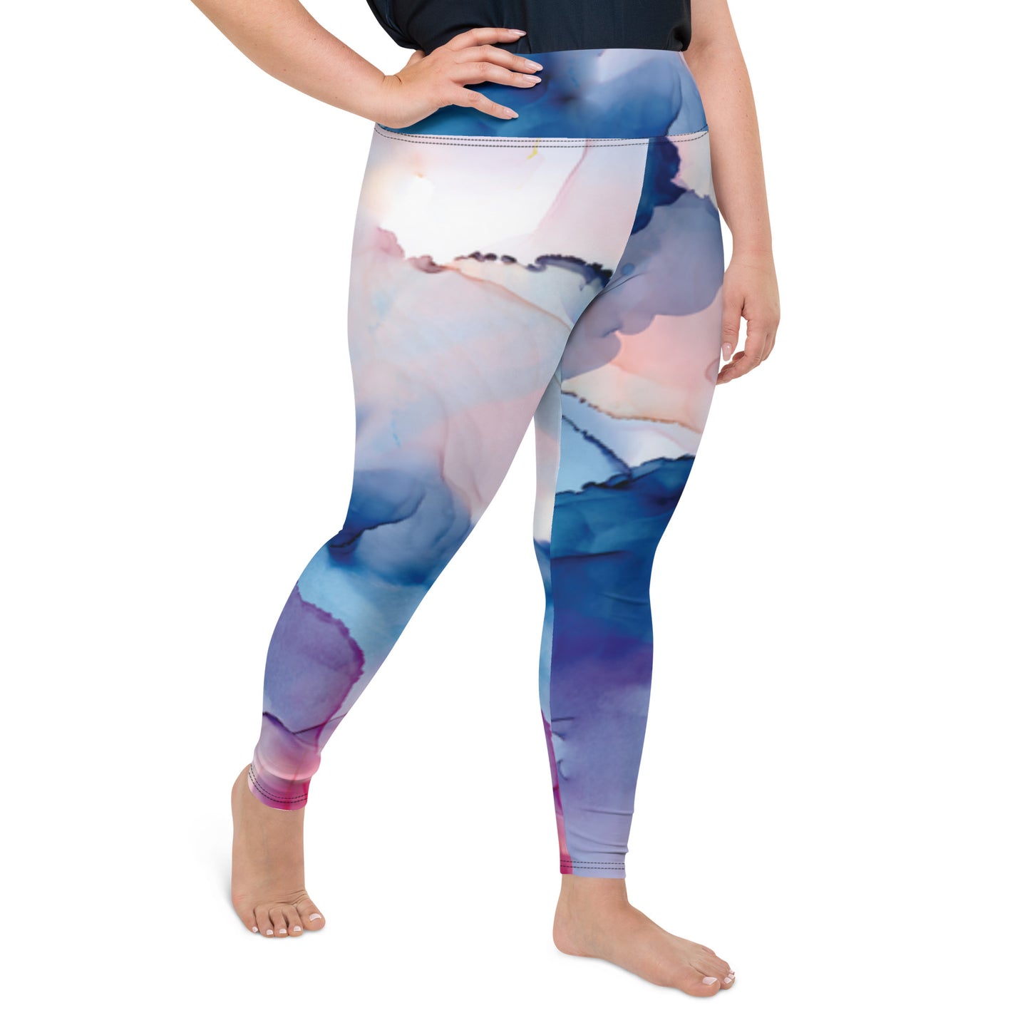 SUPA All-Over Print Plus Size Leggings