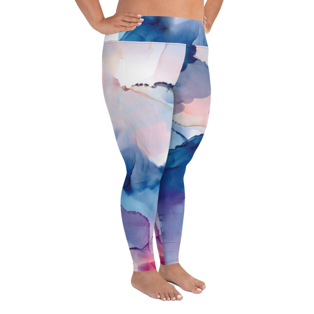 SUPA All-Over Print Plus Size Leggings