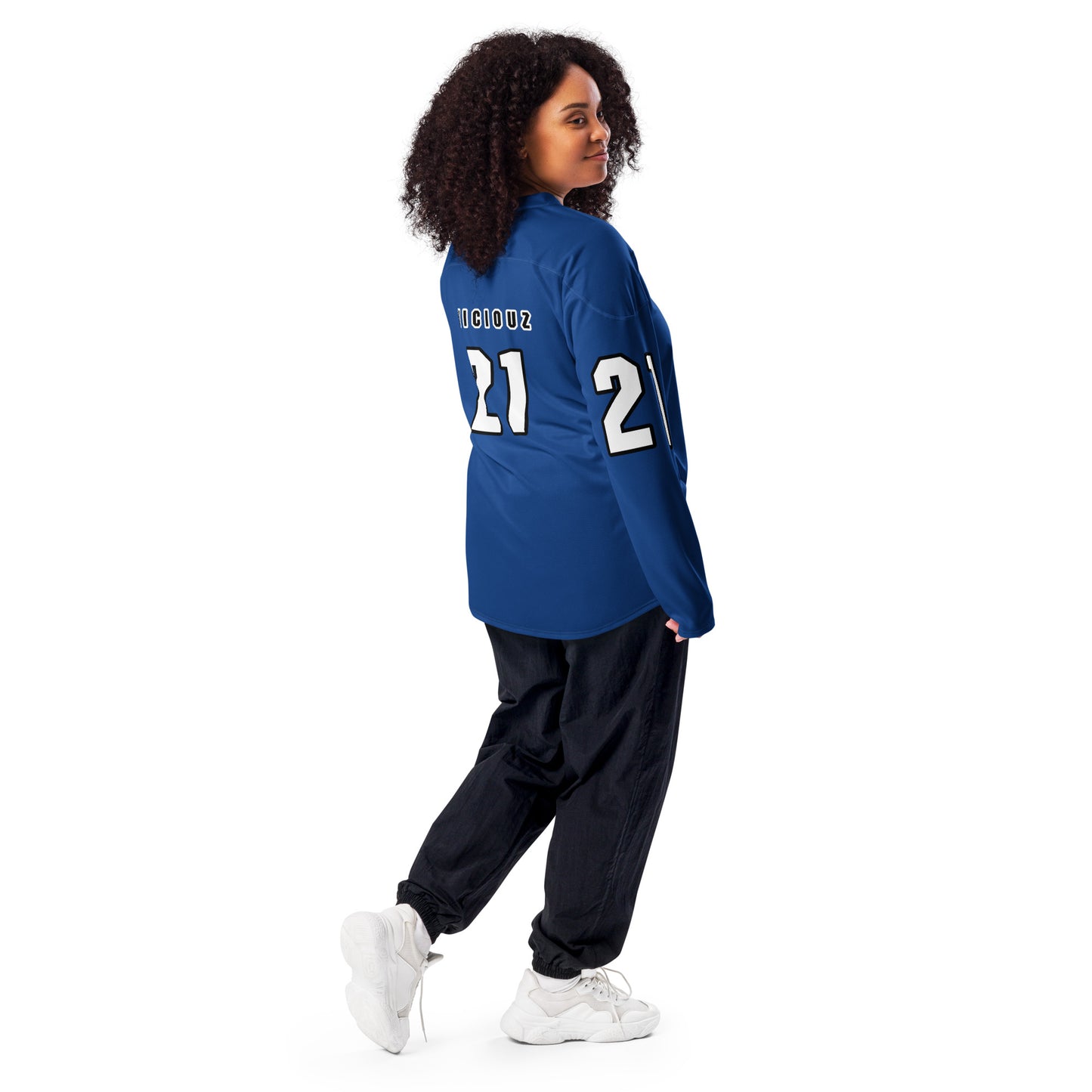 super Recycled hockey fan jersey