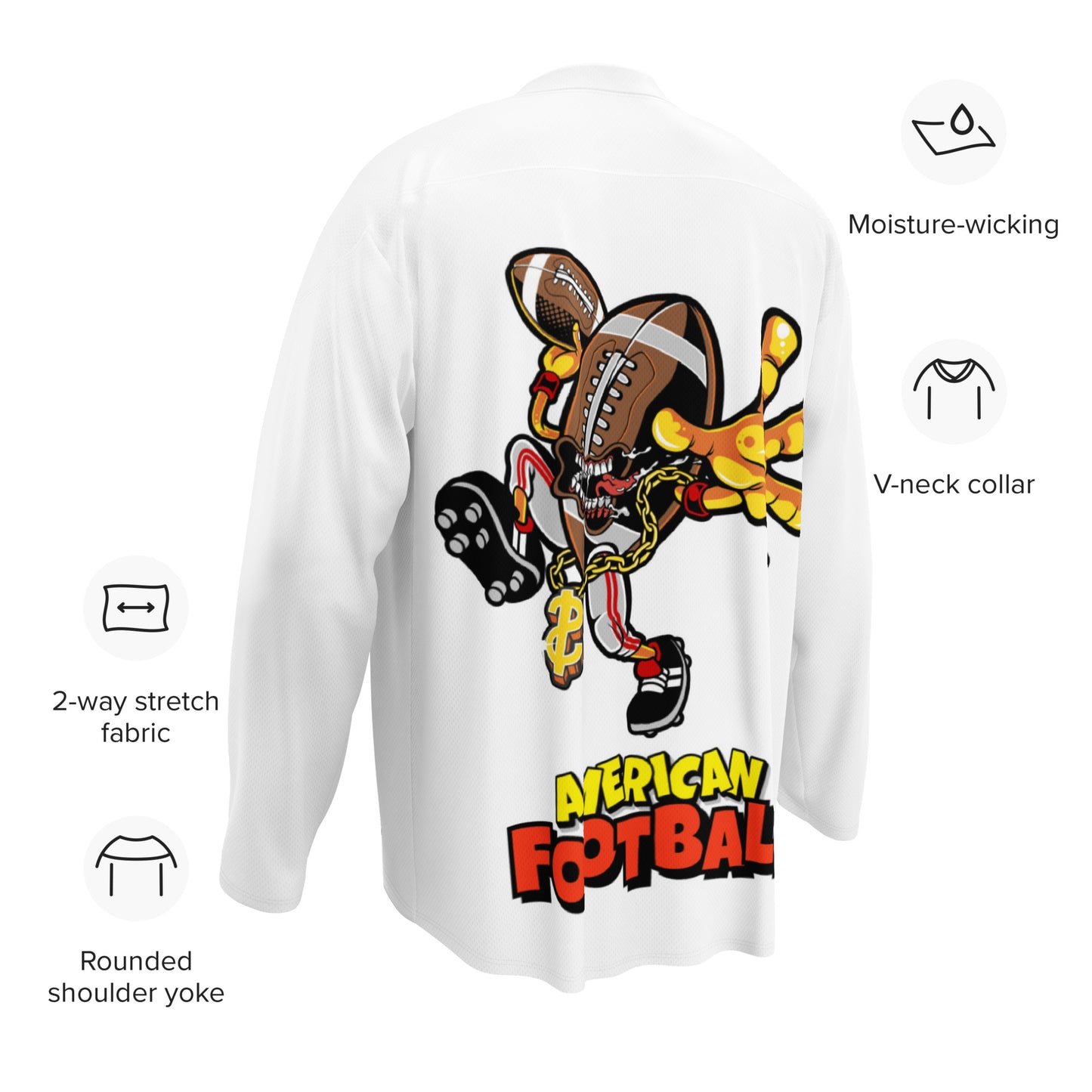 supaamericanfootballRecycled hockey fan jersey