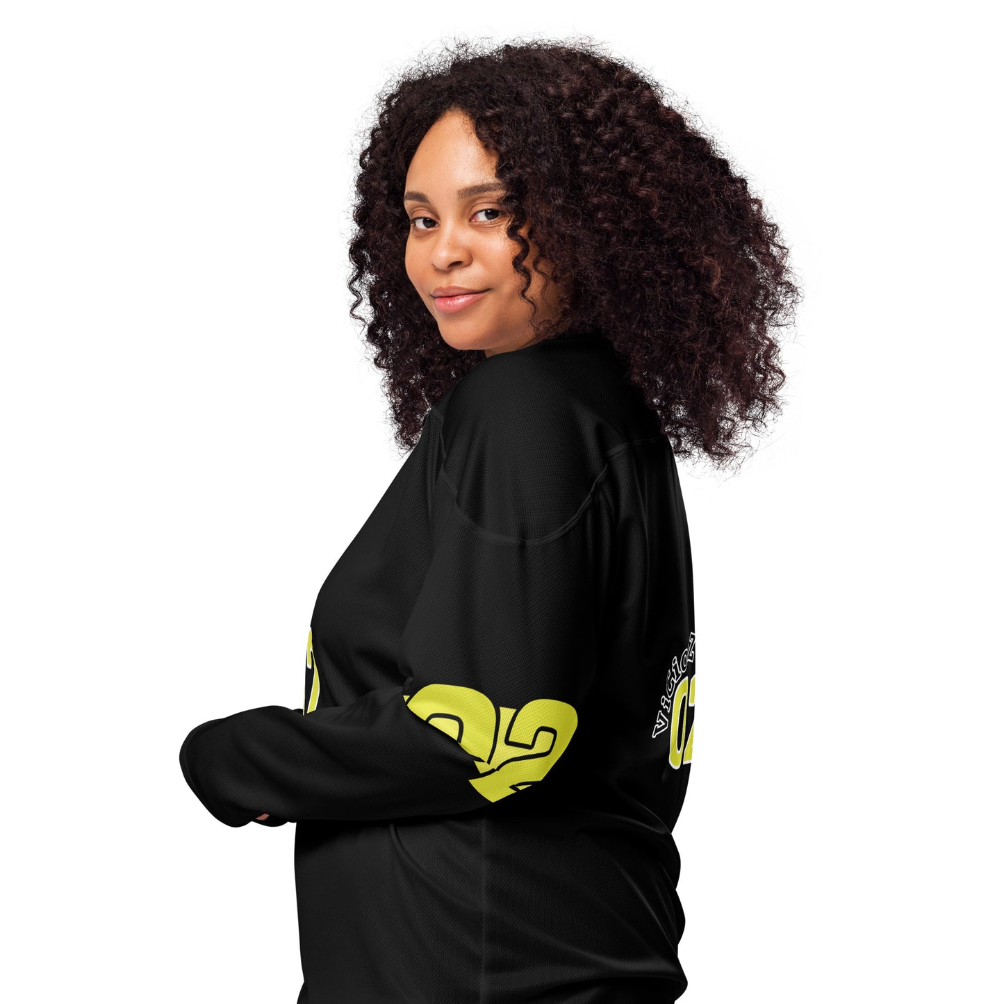 supa golden 2 Recycled hockey fan jersey