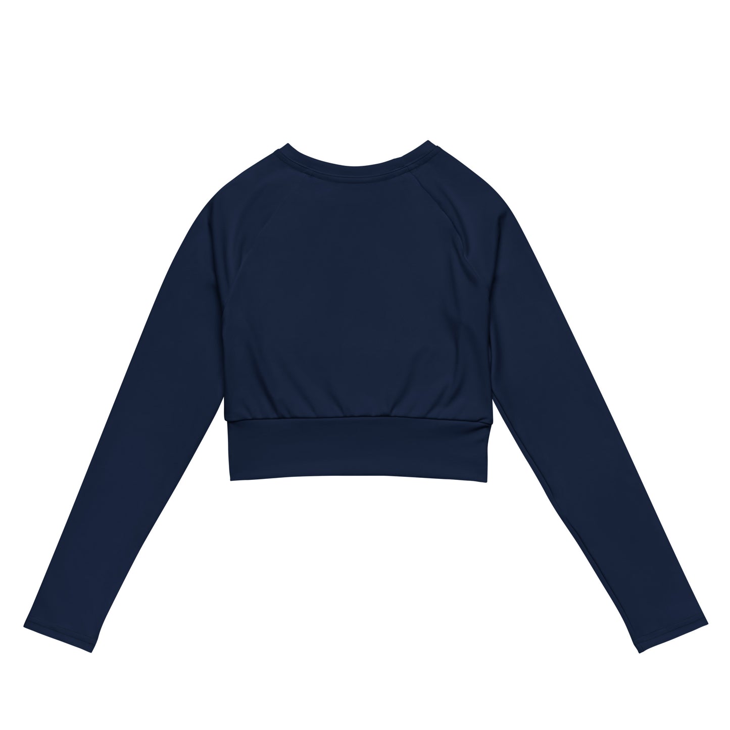 Voyea Recycled long-sleeve crop top