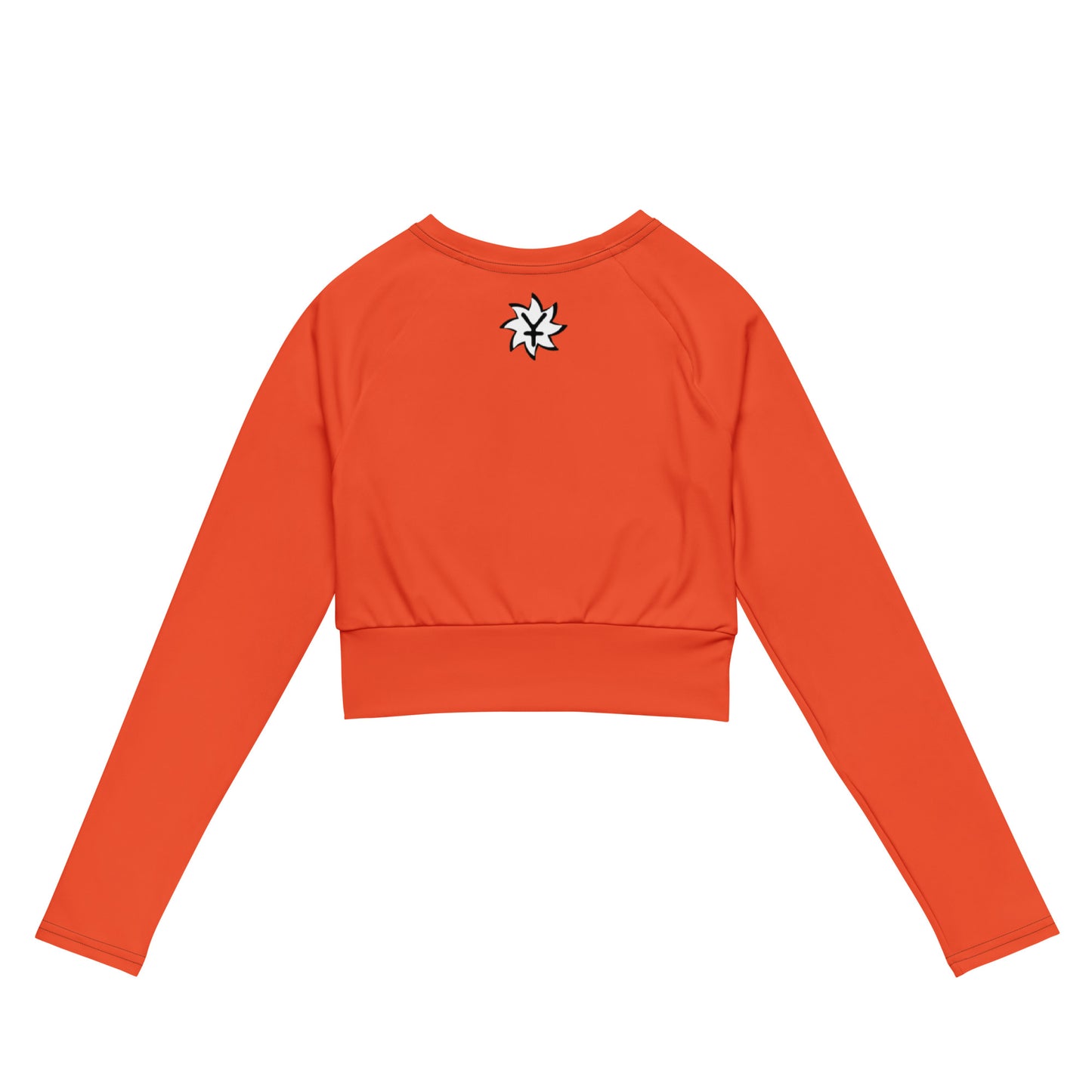 SUPA Recycled long-sleeve crop top