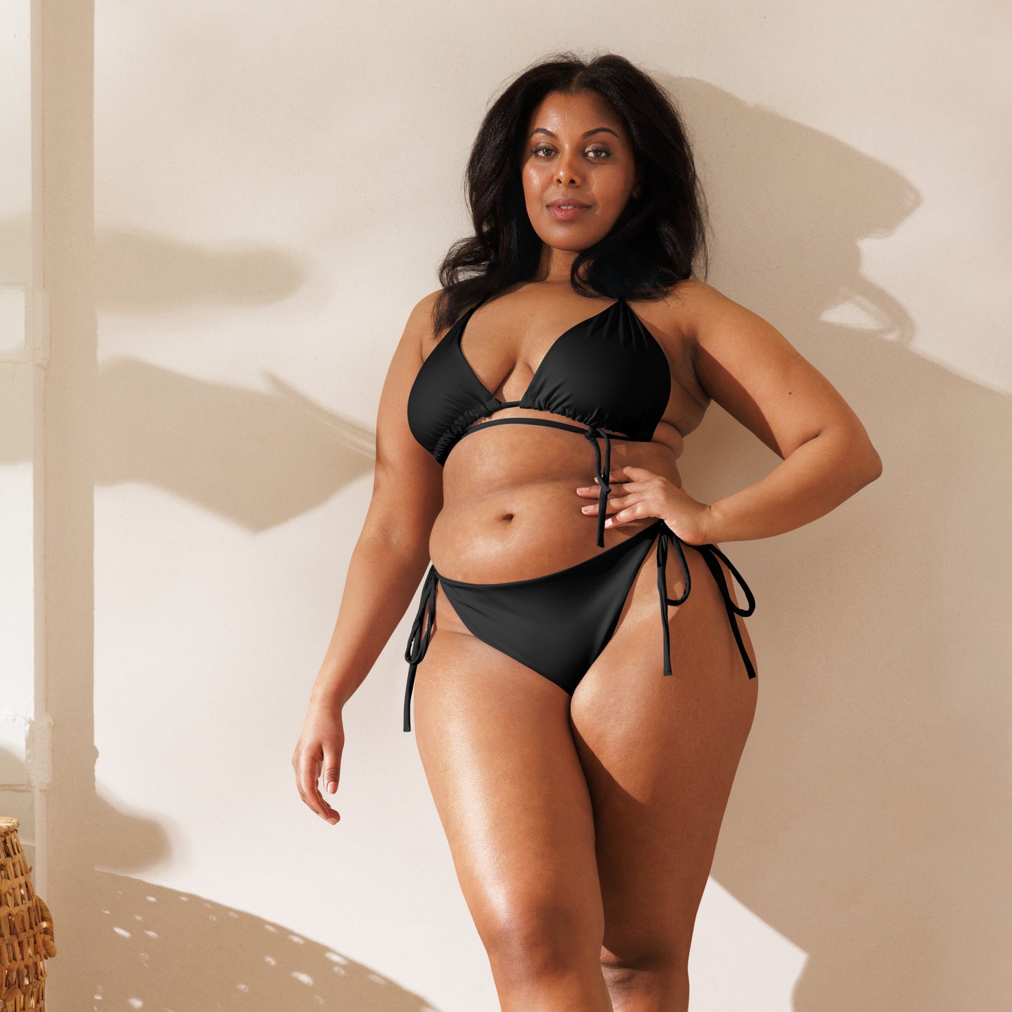sopa All-over print recycled string bikini