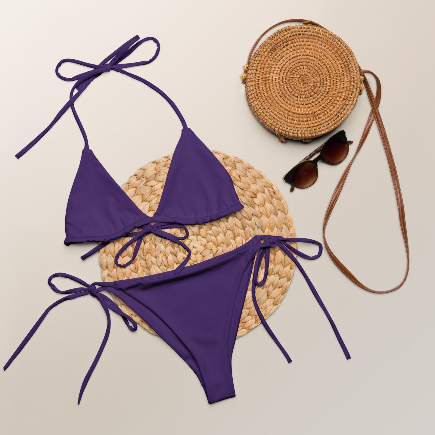 supa All-over print recycled string bikini