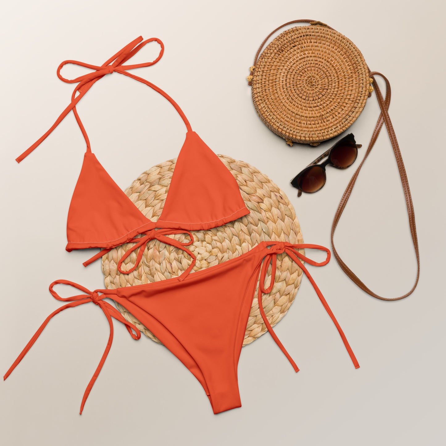 supa All-over print recycled string bikini