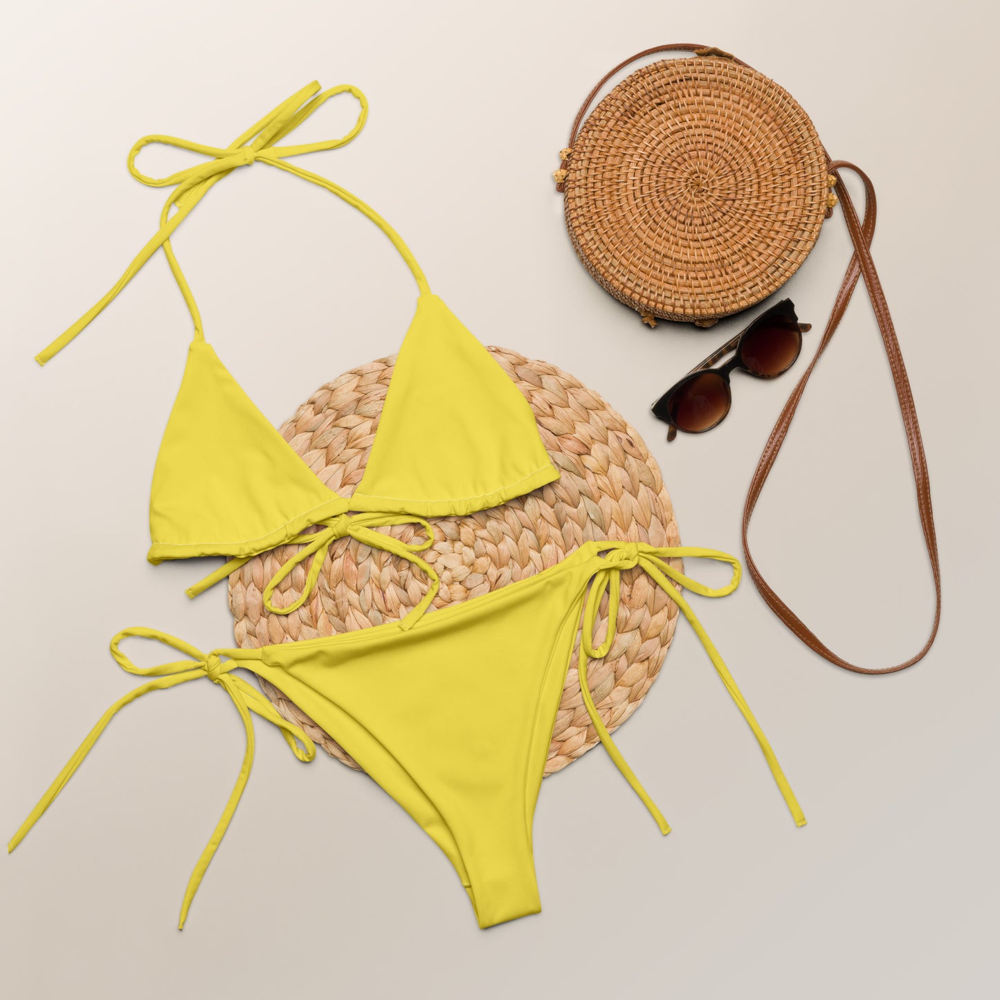 supa All-over print recycled string bikini