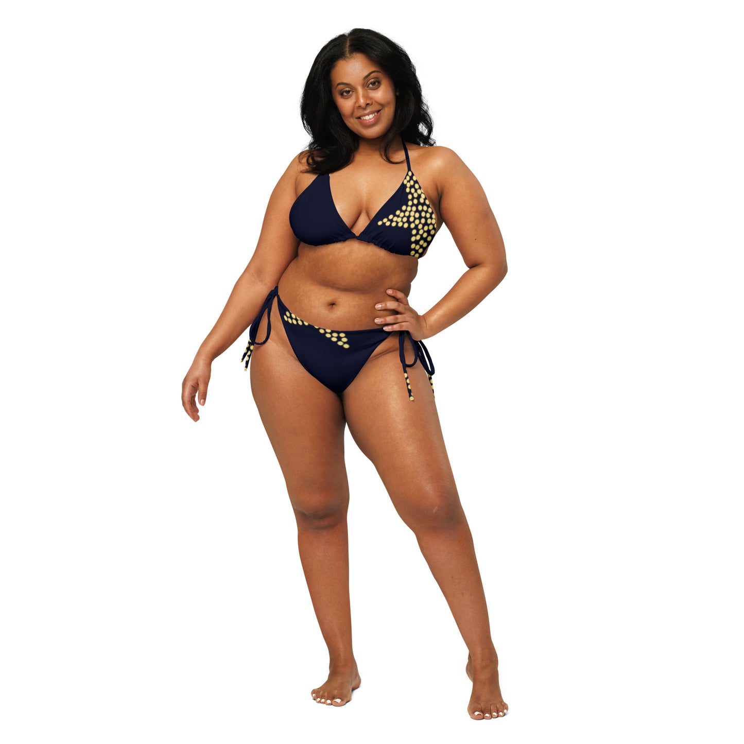 supa All-over print recycled string bikini