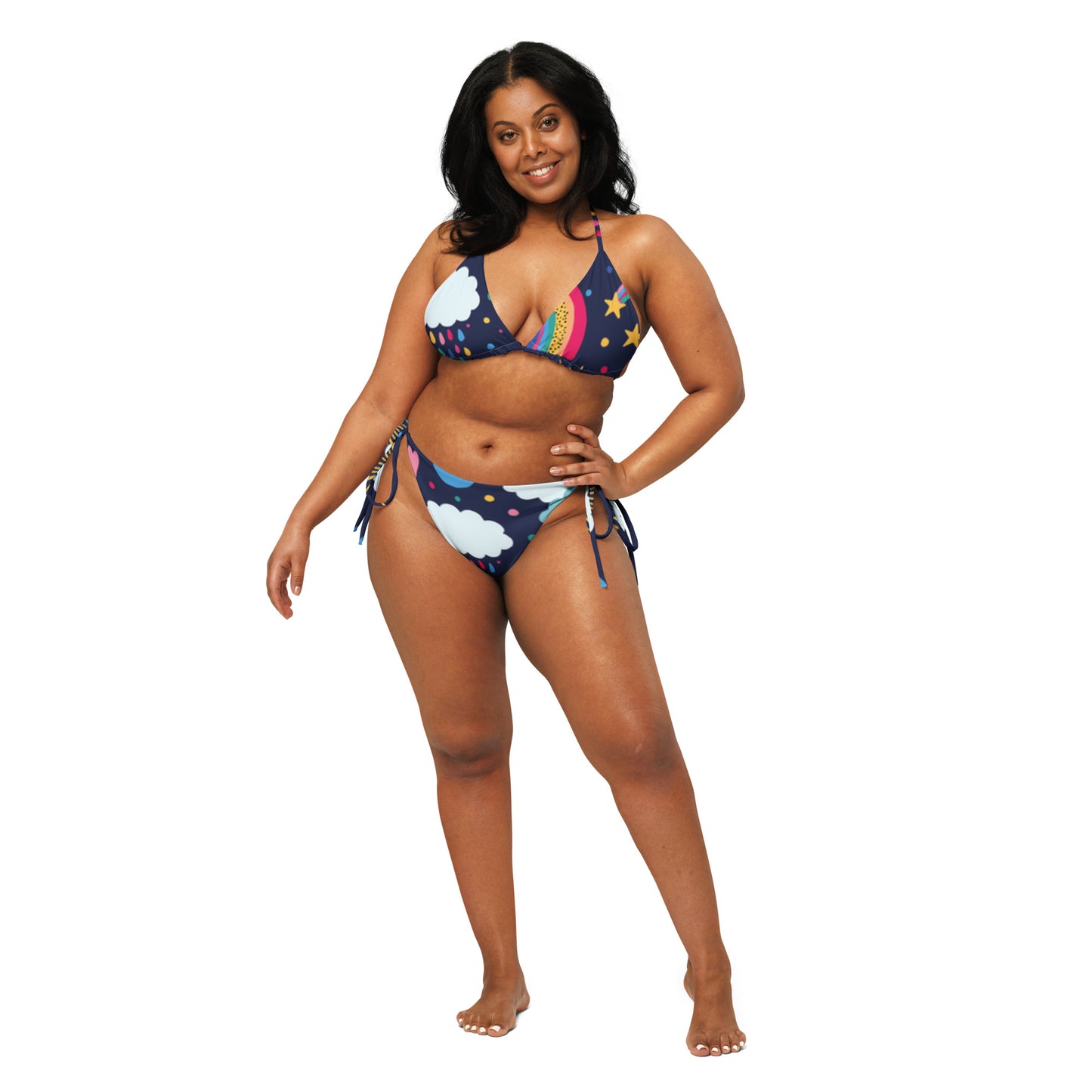 supa All-over print recycled string bikini