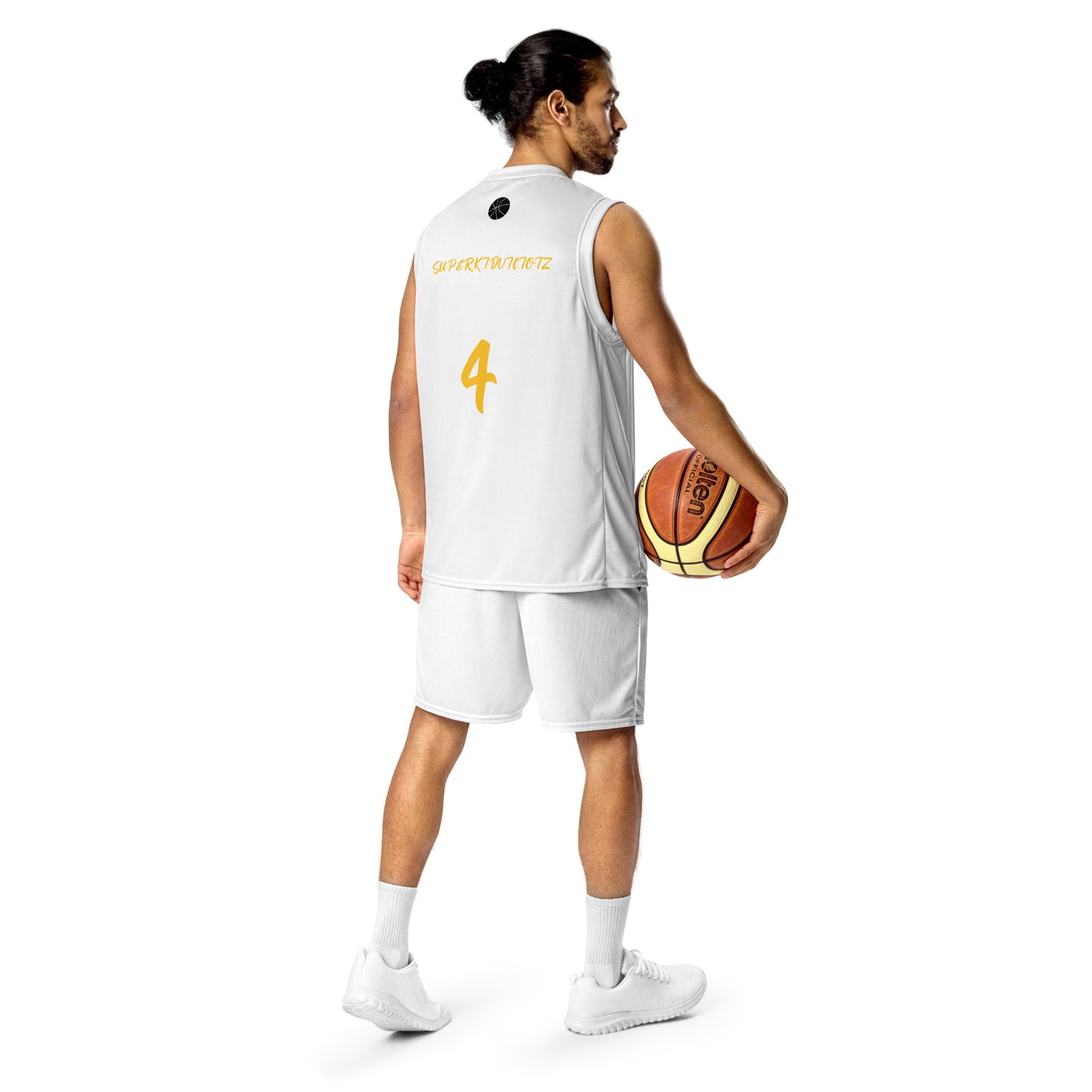 hebrew isrealite Recycled unisex basketball jersey