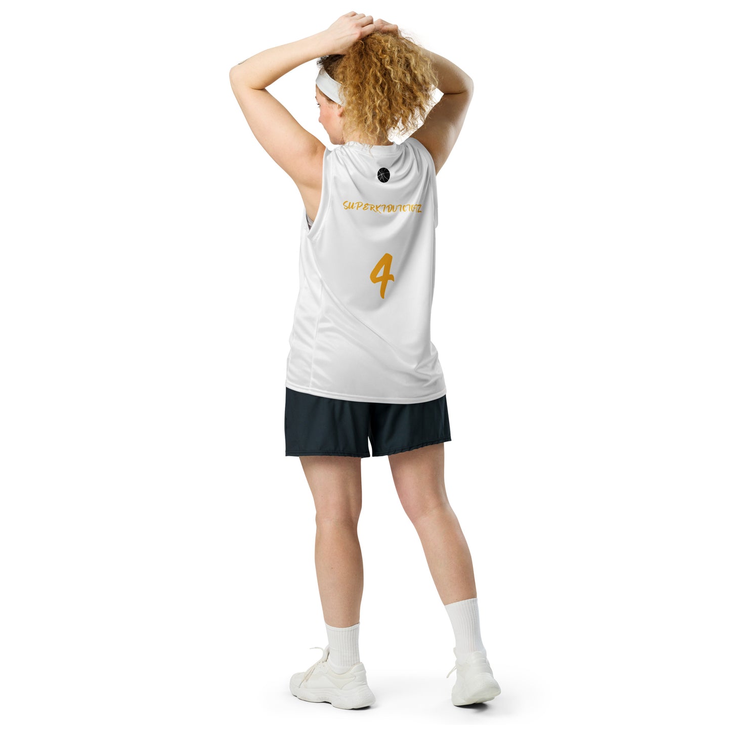 hebrew isrealite Recycled unisex basketball jersey