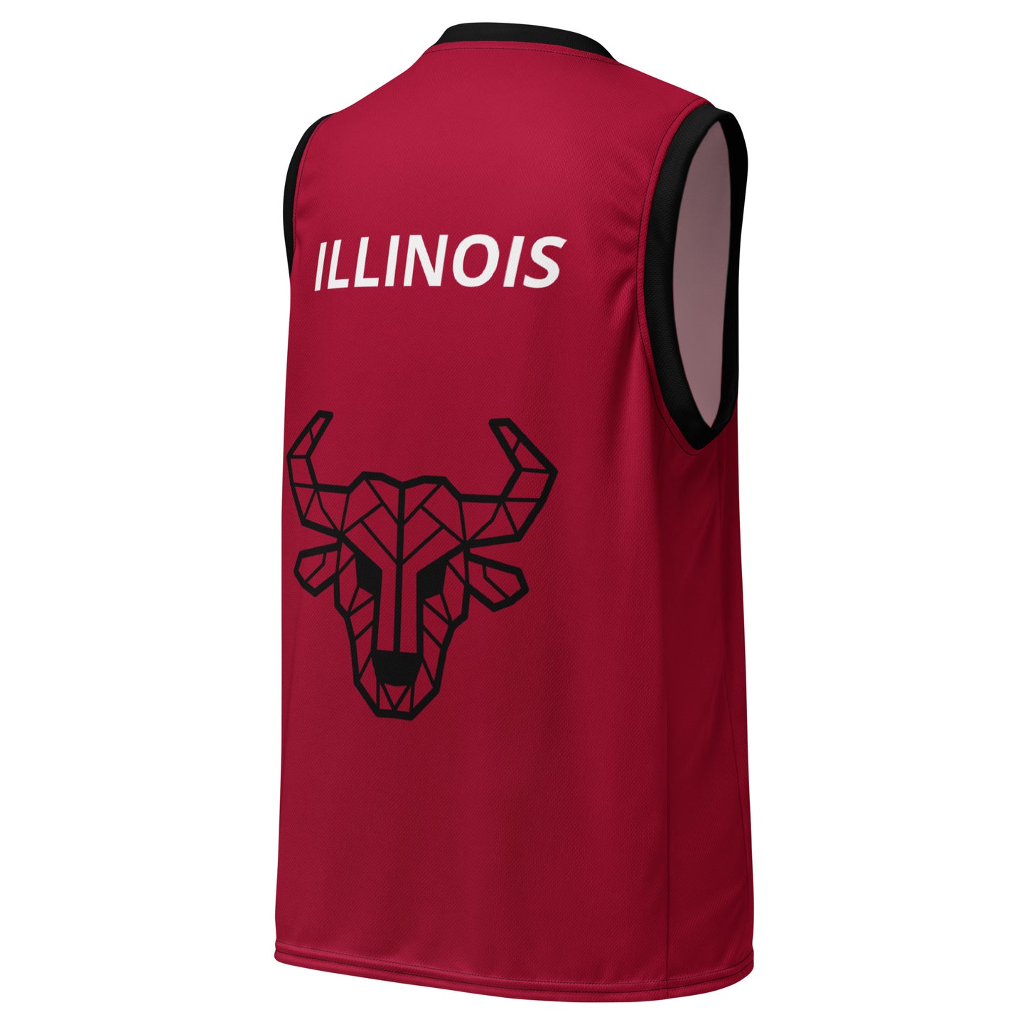 Recycled unisex basketball jersey