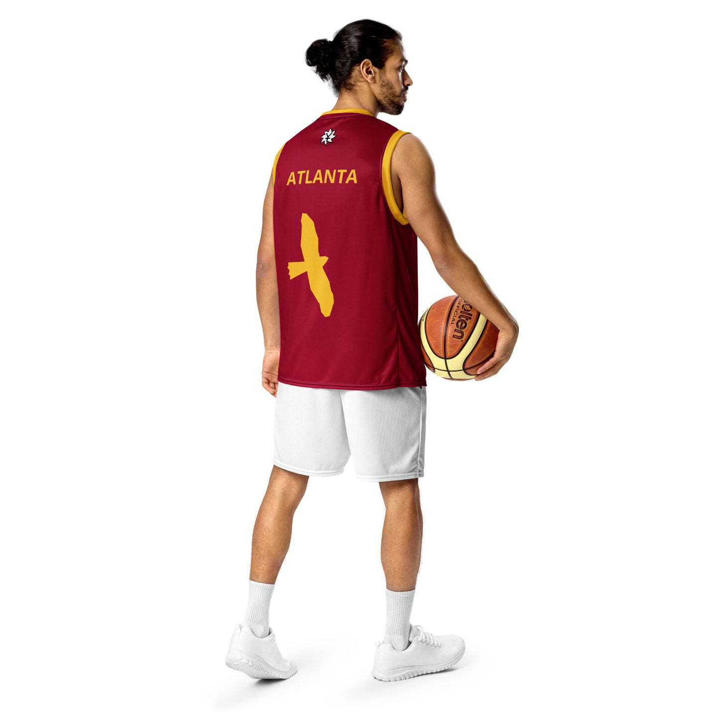 Recycled unisex basketball jersey
