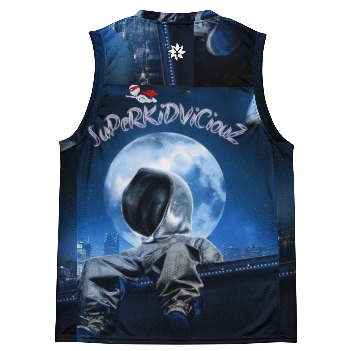 SUPA Recycled unisex basketball jersey