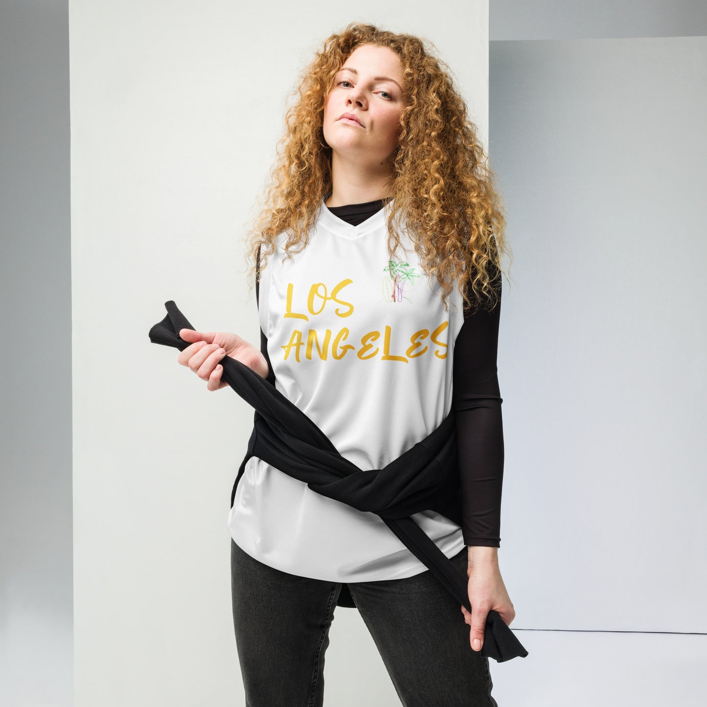 hebrew isrealite Recycled unisex basketball jersey