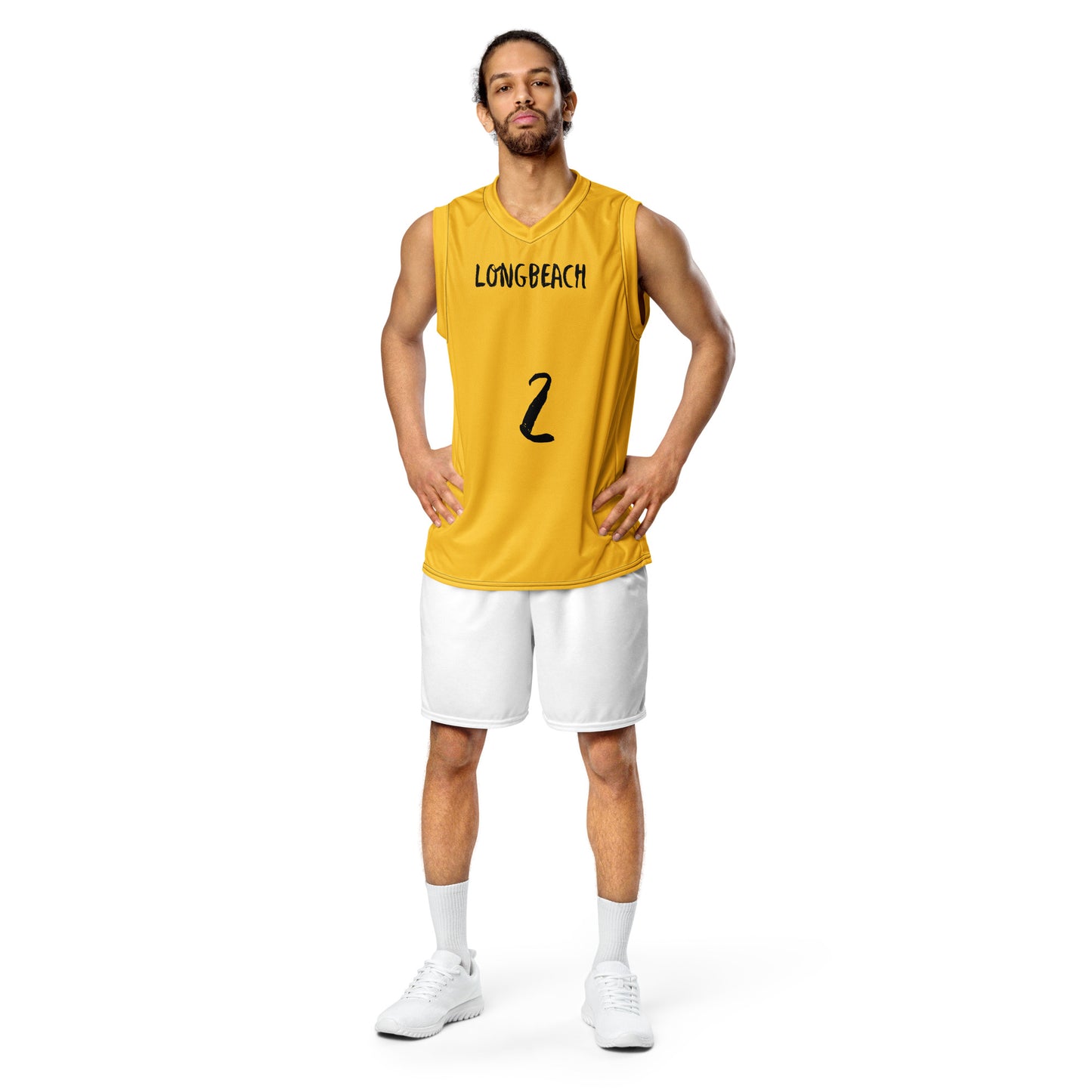 Recycled unisex basketball jersey