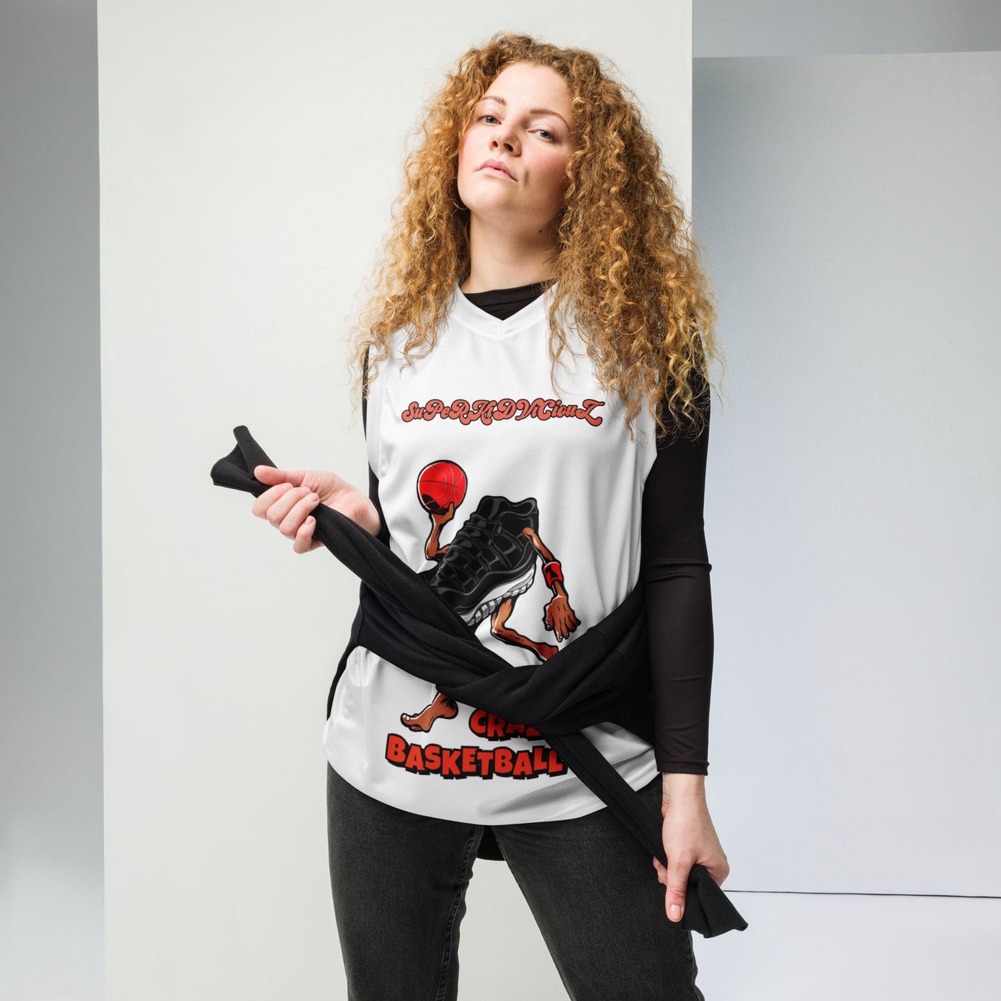supacrazybasketballRecycled unisex basketball jersey