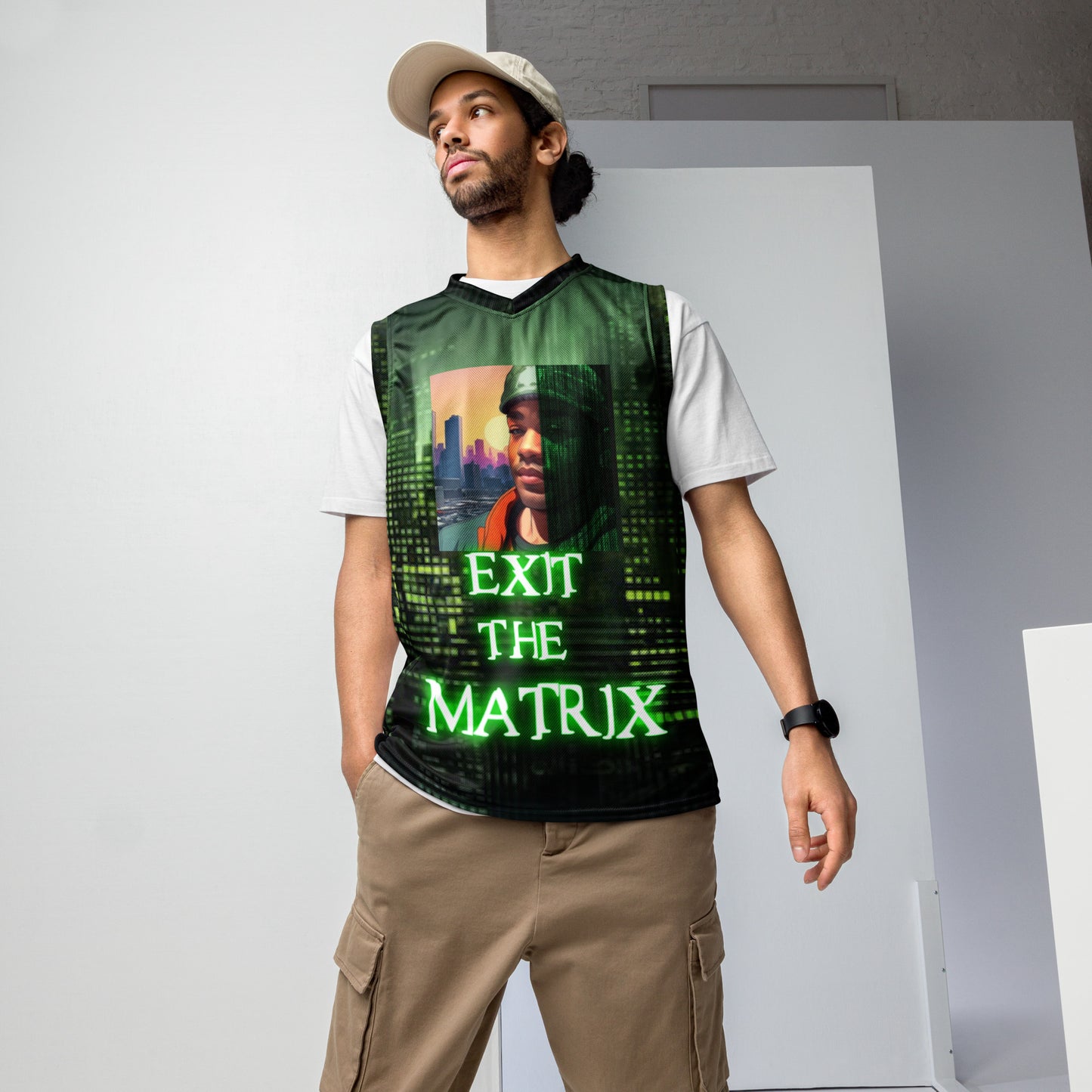 SUPA MATRIX Recycled unisex basketball jersey