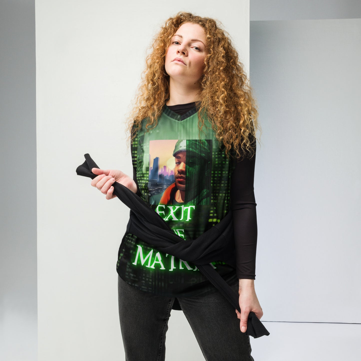 SUPA MATRIX Recycled unisex basketball jersey