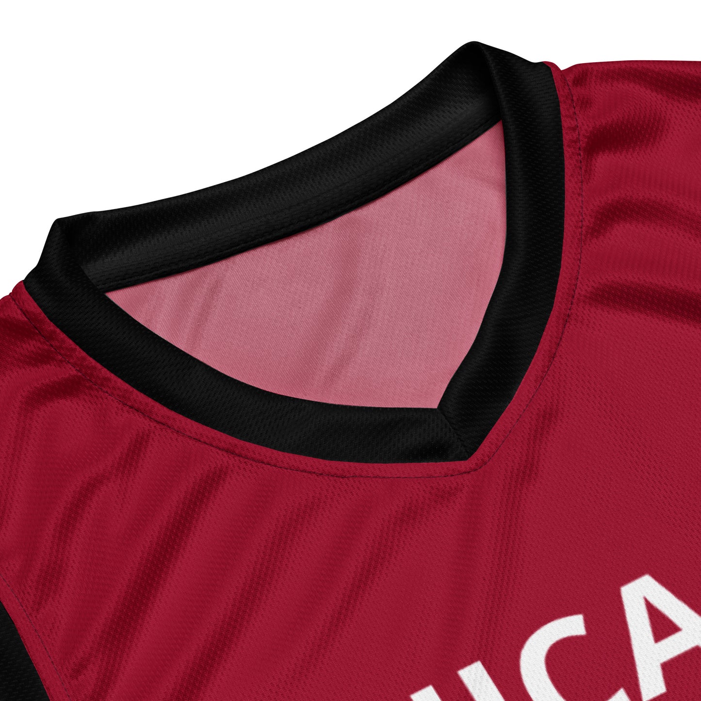 Recycled unisex basketball jersey