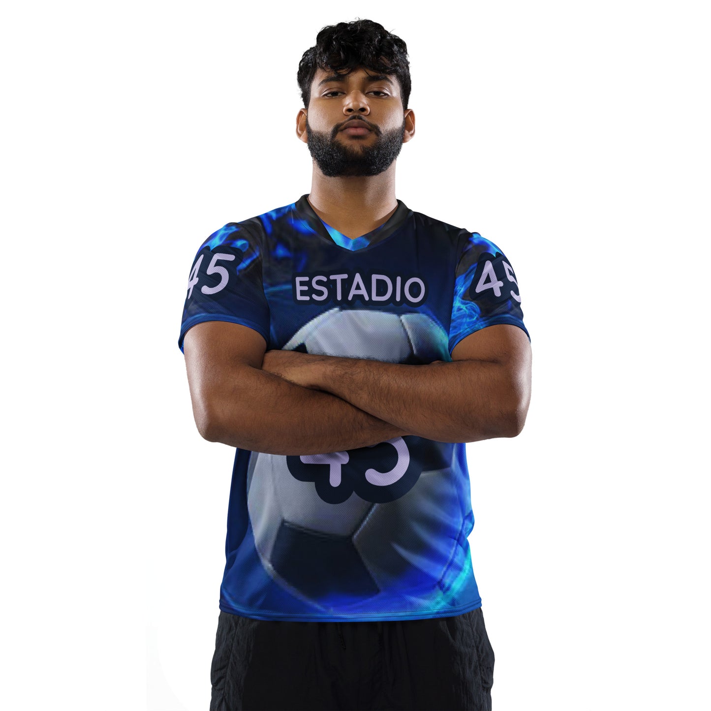 supa soccer Recycled unisex sports jersey