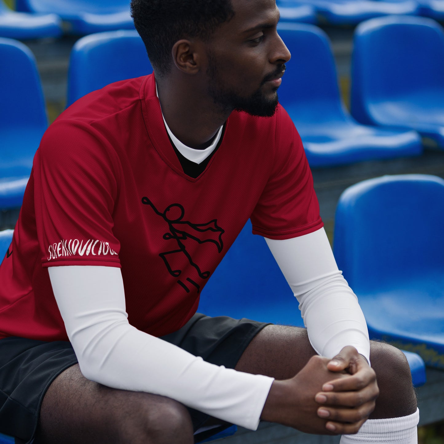 SUPA Recycled unisex sports jersey